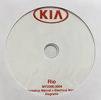 2000-2004 Kia Rio Workshop Manual + Electrical Wiring Diagrams