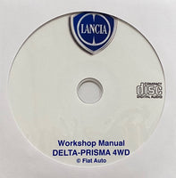 1982-1986 Lancia Delta-Prisma 4WD Workshop Manual