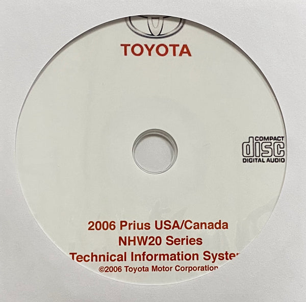 2006 Toyota Prius USA and Canada models Workshop Manual
