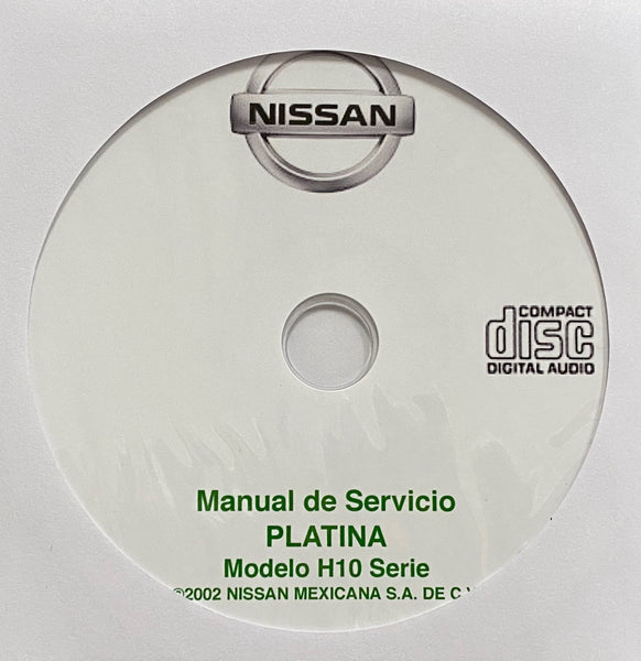 2002-2010 Nissan Platina Model H10 Series Workshop Manual (Spanish Text)