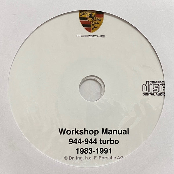 1983-1991 Porsche 944-944 turbo Workshop Manual