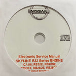 1989-1994 Nissan Skyline R32 Series Engine Workshop Manual