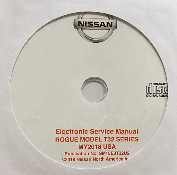 2018 Nissan Rogue USA Workshop Manual