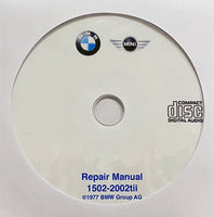1968-1976 BMW 1502-2002tii Workshop Manual