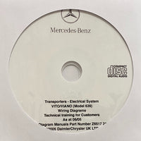 2006 onwards Mercedes-Benz Vito and Viano Wiring Diagrams