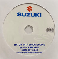 1980-1984 Suzuki Hatch 550cc Workshop Manual