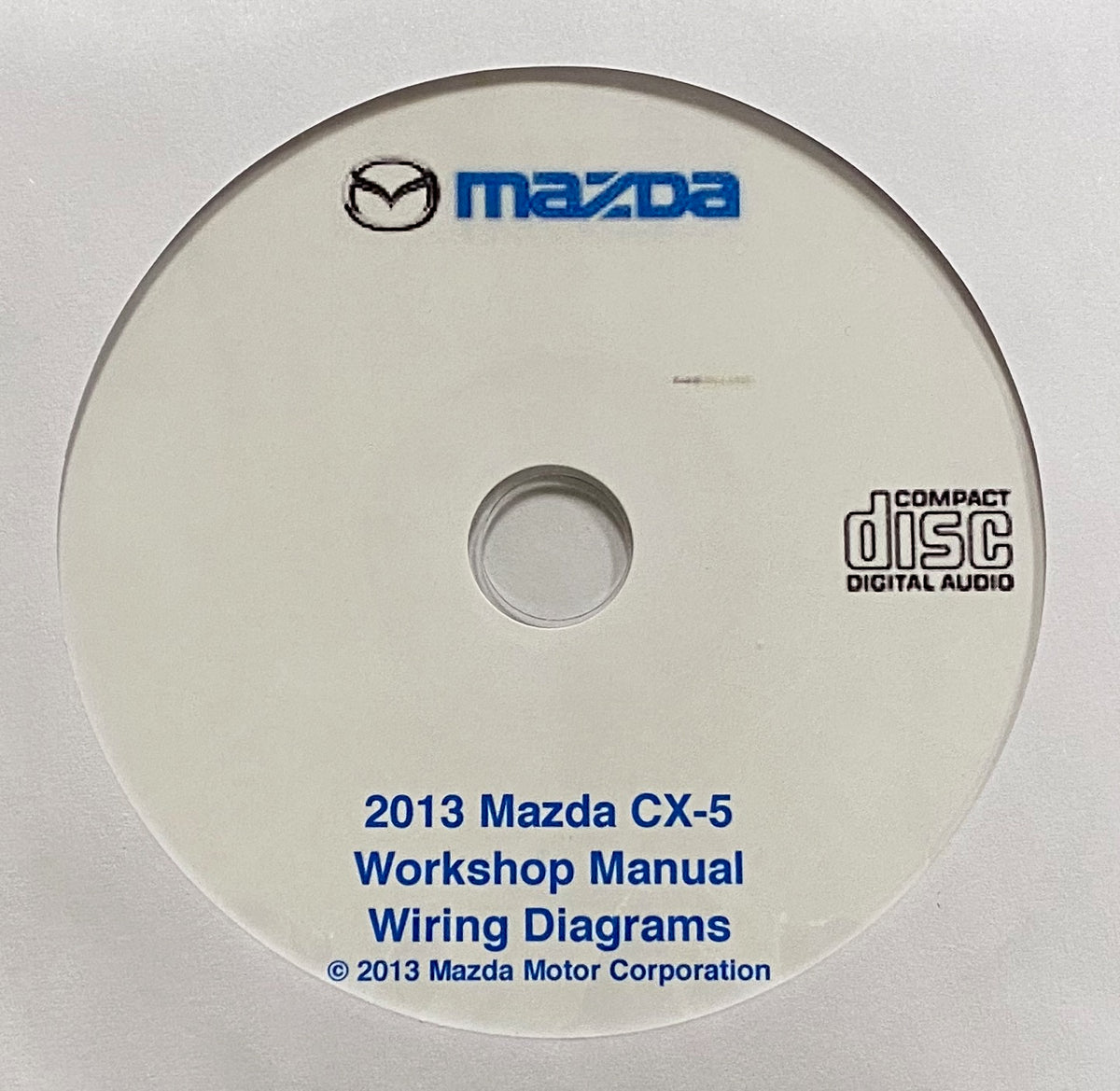 2013 Mazda CX-5 Workshop Manual and Wiring Diagrams – Schiff European