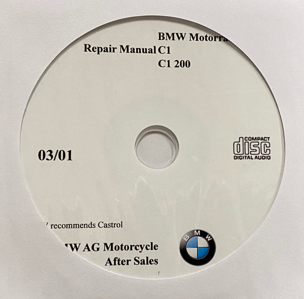 2000-2002 BMW Motorcycle C1-C1 200 Workshop Manual
