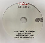 2009 Chery A3 Sedan Workshop Manual