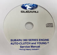 1968-1971 Subaru 360 Series Engine, Auto-Clutch and Young S Workshop Manual