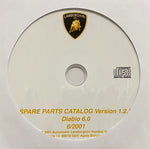 1999-2001 Lamborghini Diablo 6.0 Spare Parts Catalog