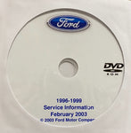 1996-1999 Ford Cars and Trucks USA and Canada Workshop Manual