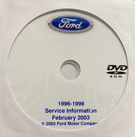1996-1999 Ford Cars and Trucks USA and Canada Workshop Manual