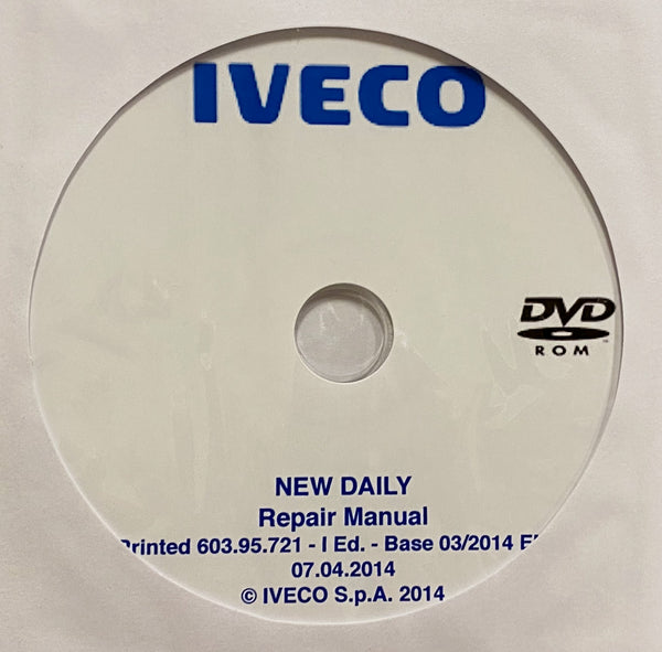 2014 Iveco New Daily Workshop Manual
