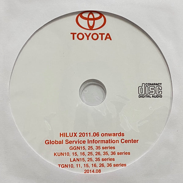 2012 onwards Toyota Hilux Workshop Manual