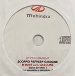 2010-2014 Mahindra Scorpio Refresh Gasoline Workshop Manual