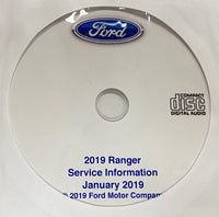2019 Ford Ranger USA Workshop Manual
