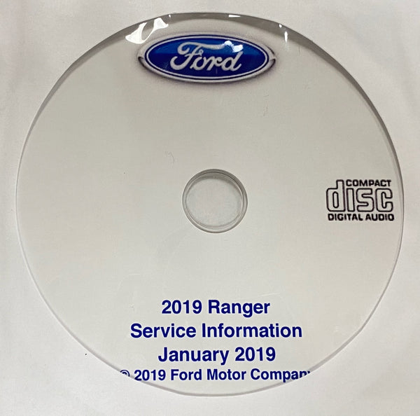 2019 Ford Ranger USA Workshop Manual