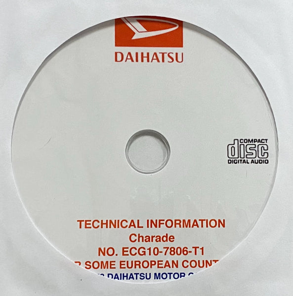 1977-1980 Daihatsu Charade G10 Workshop Manual