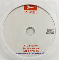 1984-1991 Daihatsu F70-F75-F77 Workshop Manual