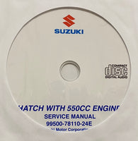 1979-1984 Suzuki Hatch 550cc Workshop Manual