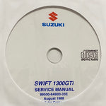 1988-2003 Suzuki Swift 1300GTi Workshop Manual