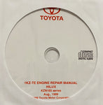 1999 Toyota 1KZ-TE Engine Workshop Manual