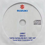 1997-2004 Suzuki Jimny SN413 Parts Catalog