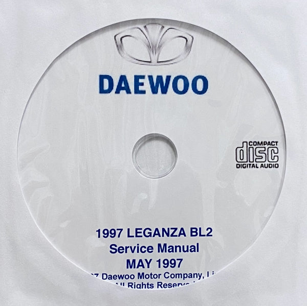 1997 Daewoo Leganza BL2 Workshop Manual