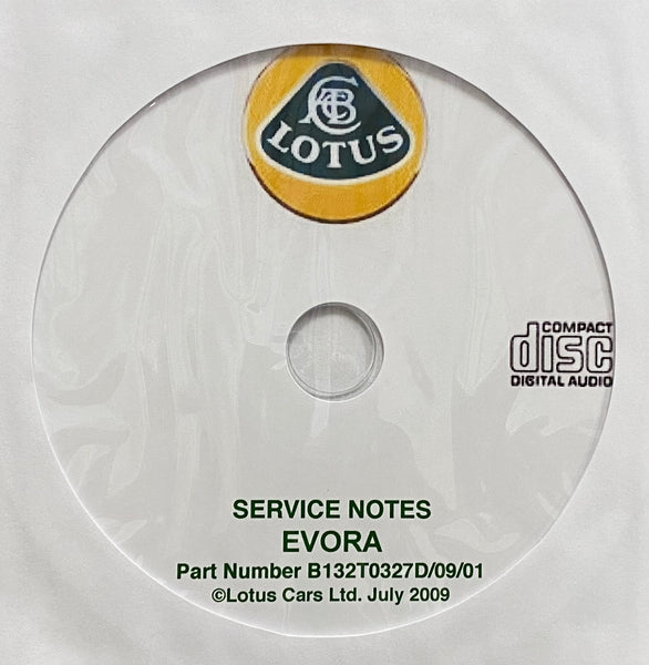 2010-2015 Lotus Evora Workshop Manual