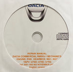 2004 Dacia Commercial w/F8Q Engine Workshop Manual