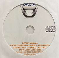 2004 Dacia Commercial w/F8Q Engine Workshop Manual