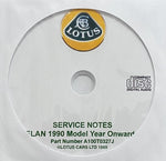 1990-1995 Lotus Elan Workshop Manual