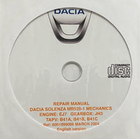 2003-2005 Dacia Solenza Workshop Manual