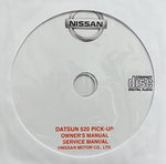 1965-1968 Datsun 520 Pick-Up Owner's Manual and Workshop Manual