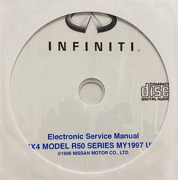 1997 Infiniti QX4 Model R50 Series Workshop Manual
