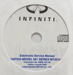 2010 Infiniti FX35/FX50 Model S51 Series USA Workshop Manual