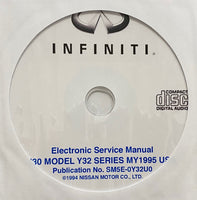 1995 Infiniti I30 Model Y32 Series USA Workshop Manual