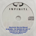 1997 Infiniti I30 Model Y32 Series USA Workshop Manual
