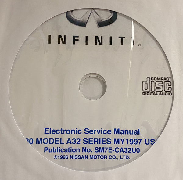 1997 Infiniti I30 Model A32 Series US Workshop Manual