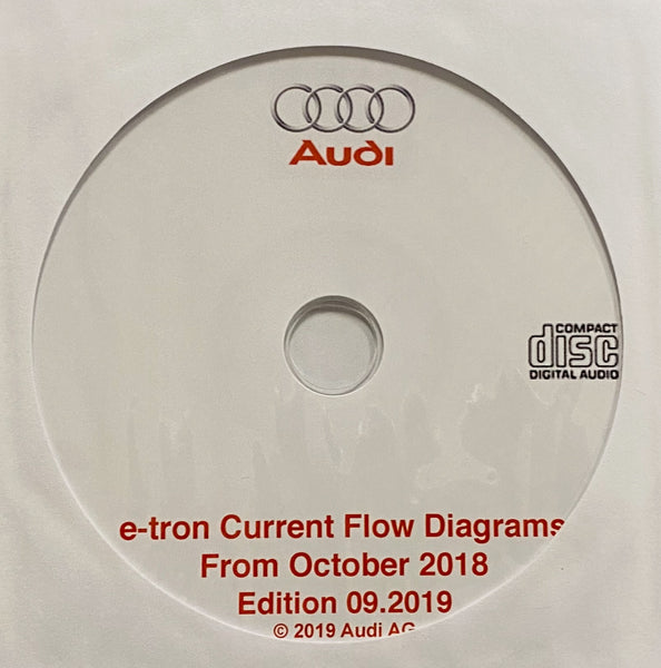 2019 onwards Audi e-tron Electrical Wiring Diagrams