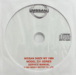 1986 Nissan 300ZX Model Z31 Series USA Workshop Manual