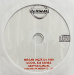 1989 Nissan 300ZX Model Z31 Series USA Workshop Manual