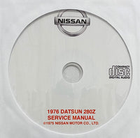 1976 Datsun 280Z Model S30 Workshop Manual