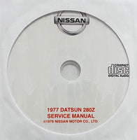1977 Datsun 280Z Model S30 Series Workshop Manual