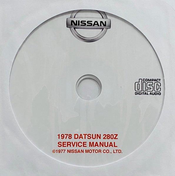1978 Datsun 280Z Model S30 Series Workshop Manual
