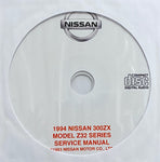 1994 Nissan 300ZX Model Z32 Series USA Workshop Manual