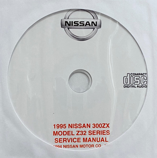 1995 Nissan 300ZX Model Z32 Serties USA Workshop Manual