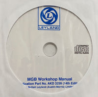 1962-1974 MG MGB Workshop Manual