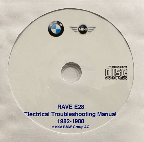 1982-1988 BMW 5-Series E28 USA Electrical Troubleshooting Manual